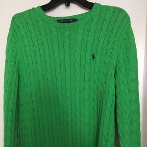 Ralph Lauren Blue Label Green Sweater